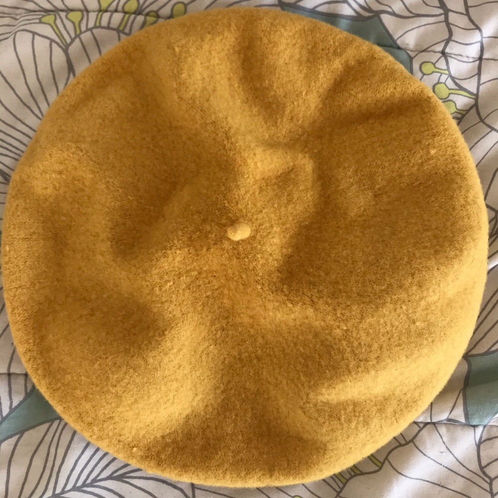 Madewell x Biltmore Yellow Beret